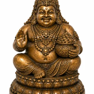panchalogam kuberan bronze statue