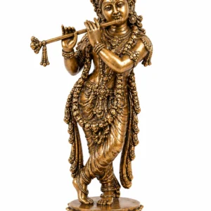 panchalogam krishna bronze statue