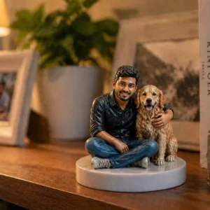 3d printed miniature with pet