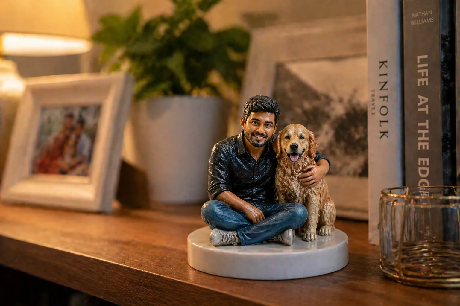 Miniature with Pet
