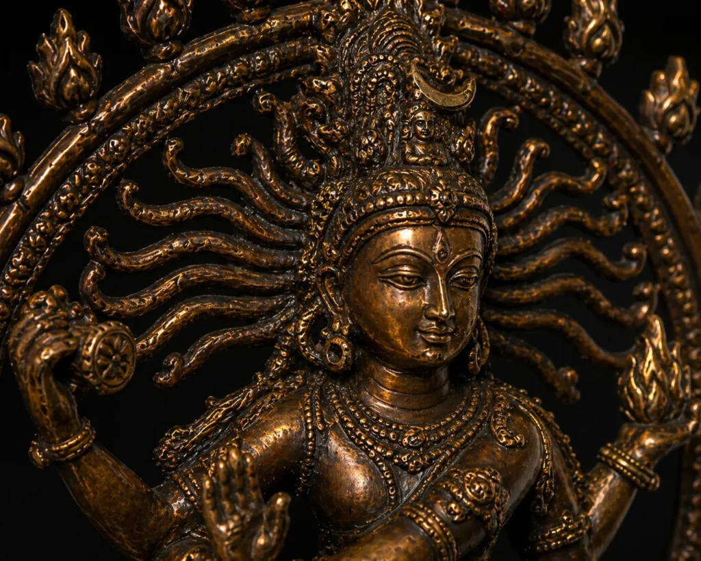 panchalogam natarajar bronze statue