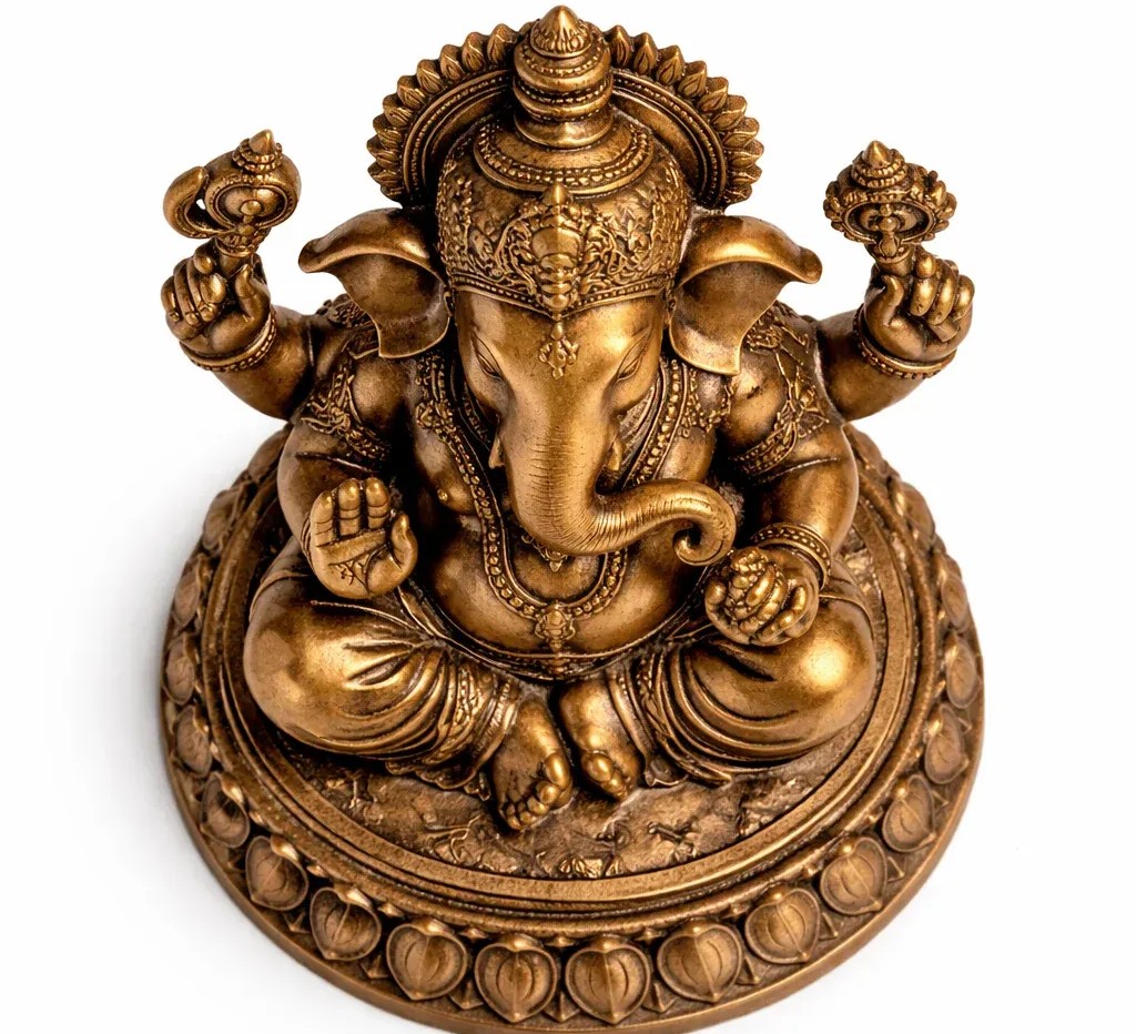 panchalogam vinayagar bronze statue