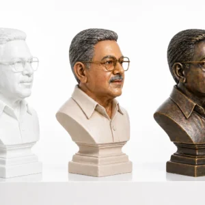 custom portrait sculpture – 3d printing