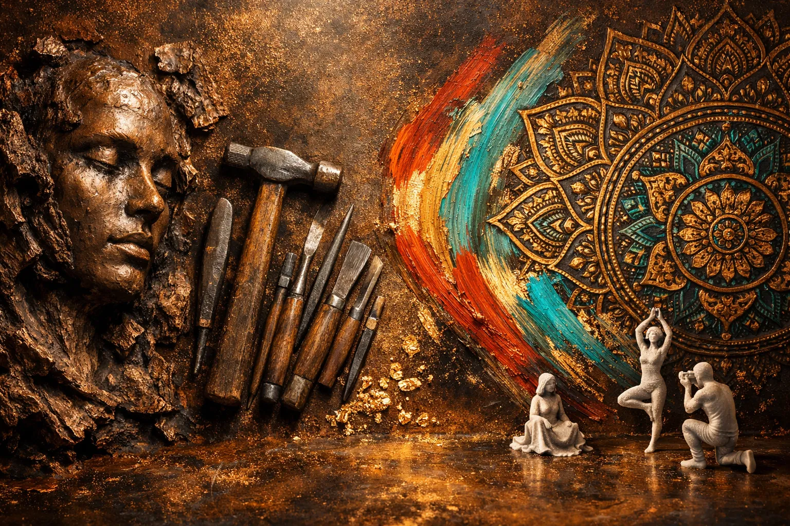 Panchaloha Sculpture — Aesthetic Silai