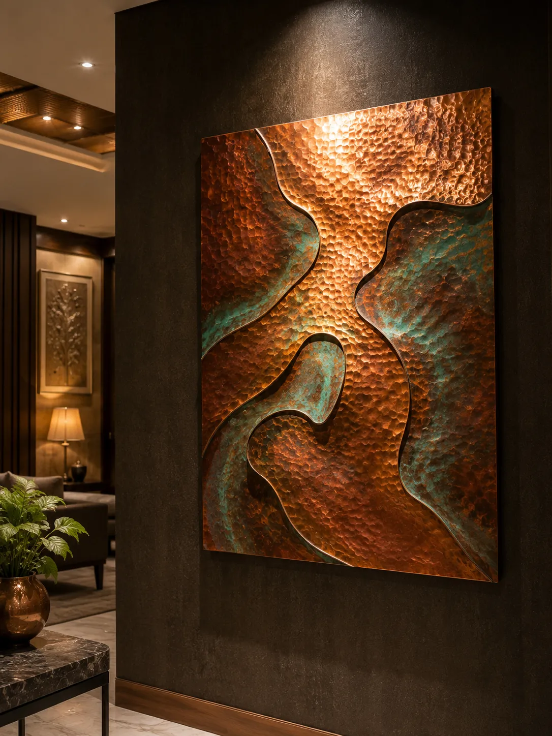 copper modern art copper modern art