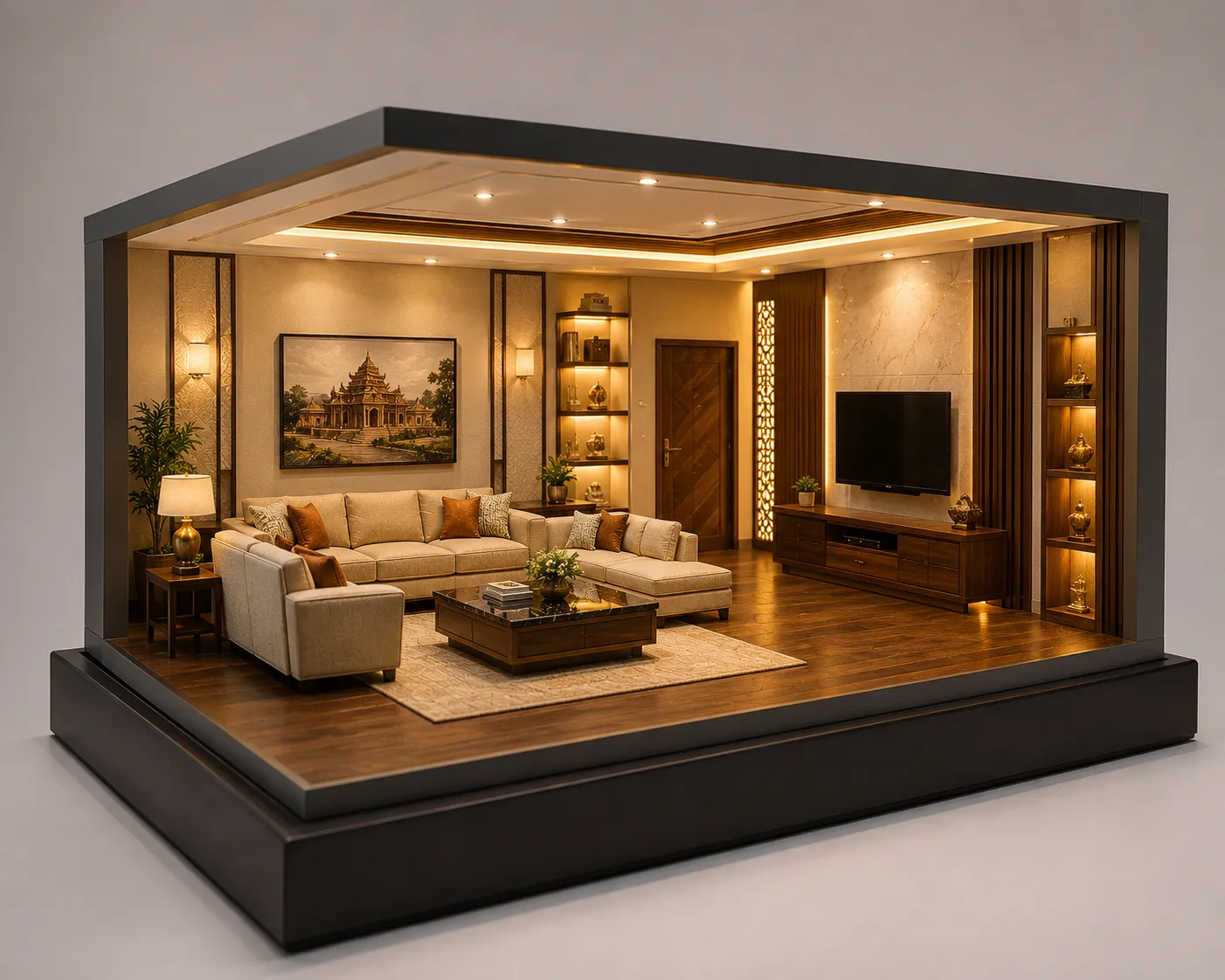 interior detailed model interior detailed model